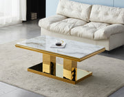 TABLE BASSE VERSUS EFFET MARBRÉ