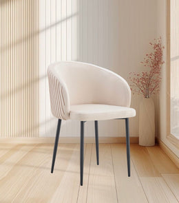 CHAISE CARLITA PIEDS NOIR