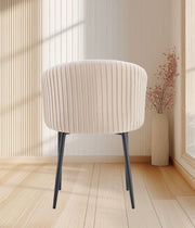 CHAISE CARLITA PIEDS NOIR