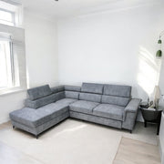 CANAPÉ D'ANGLE ALMA GRIS