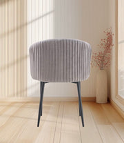 CHAISE CARLITA PIEDS NOIR