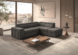 CANAPÉ D'ANGLE SEGOVIA GRIS