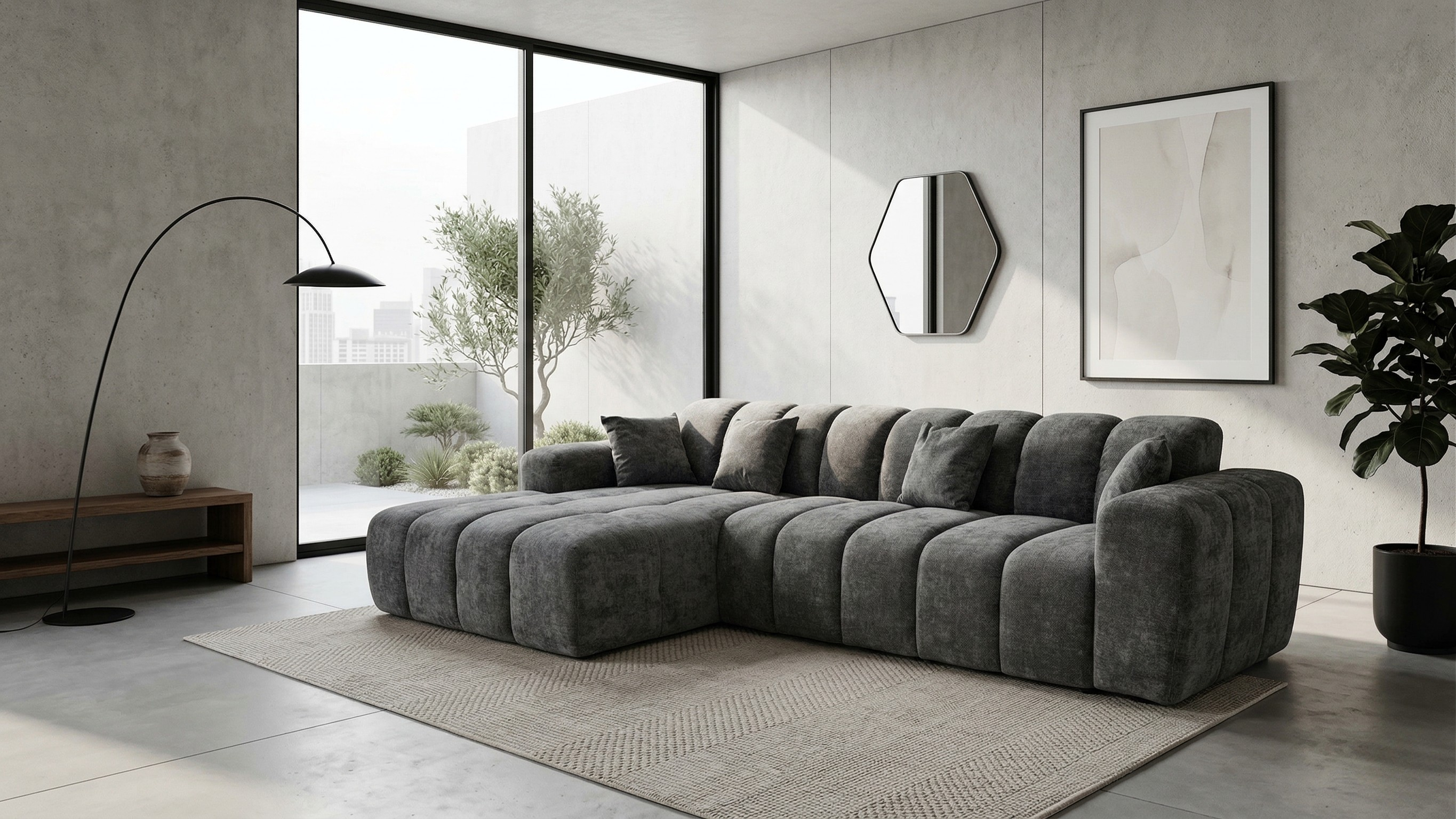 CANAPE D'ANGLE KORA