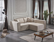 CANAPÉ MODULABLE SQUARE BEIGE