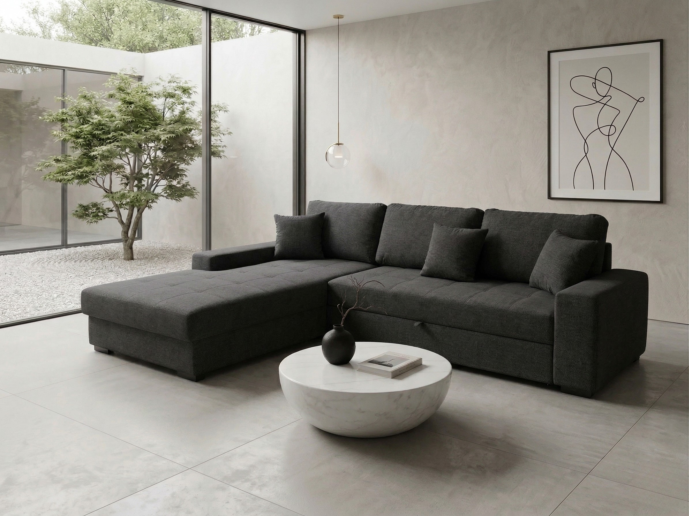 CANAPE D'ANGLE MONDO