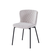 CHAISE JENA PIEDS NOIR