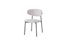 CHAISE LULU BEIGE / PIEDS NOIR