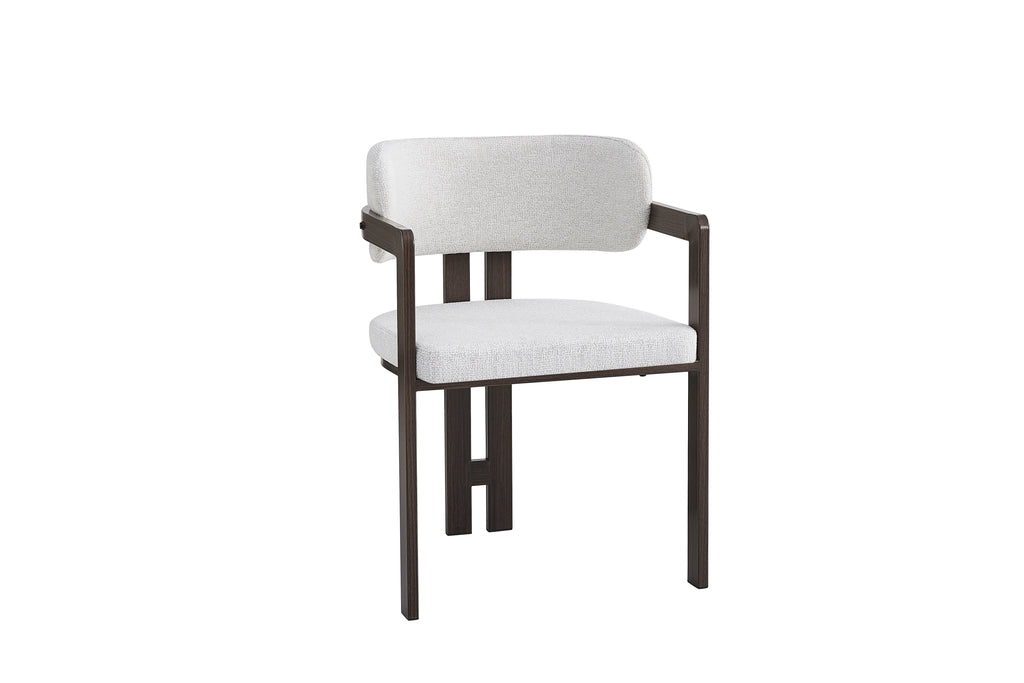 CHAISE MELLOW BEIGE / PIEDS NOYER