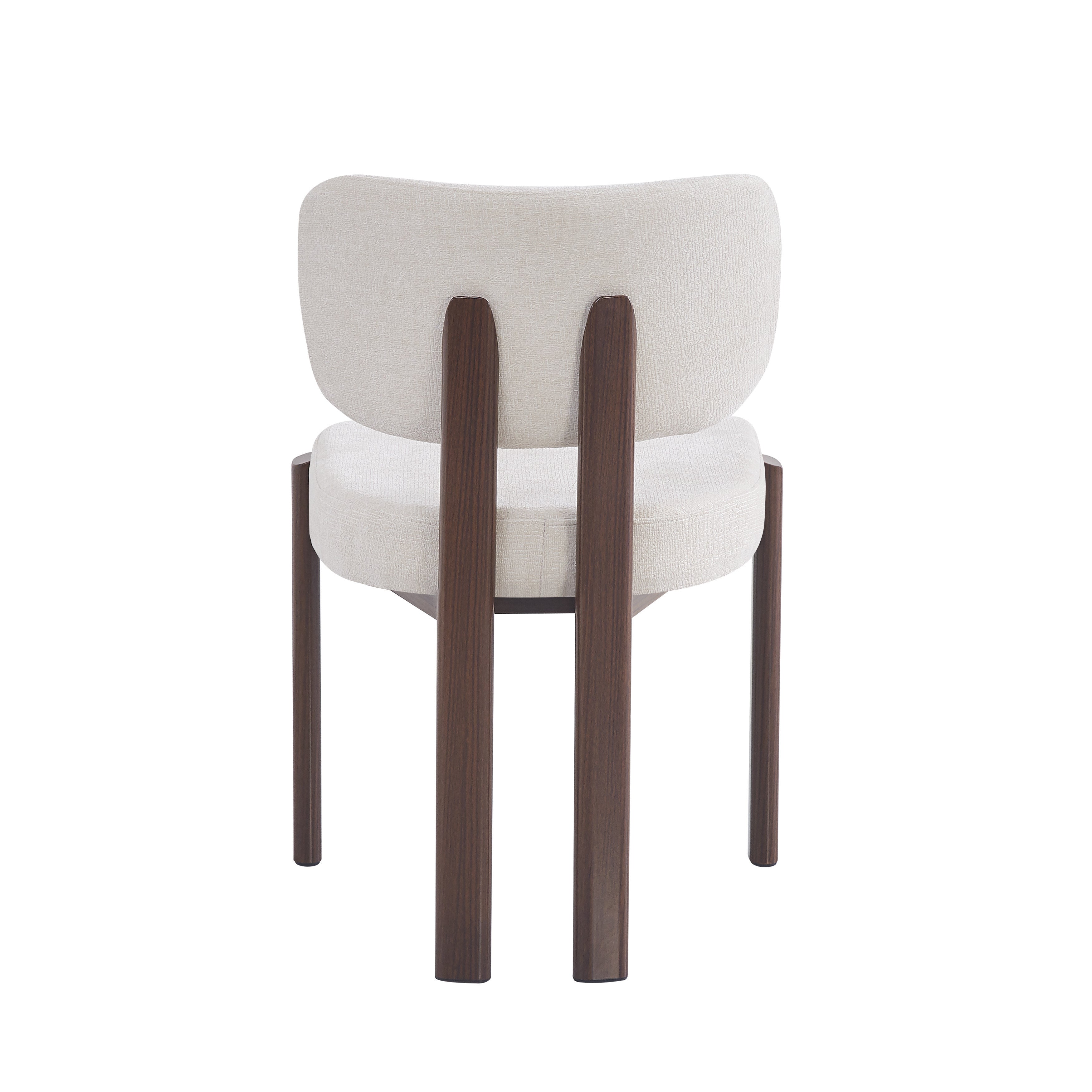 CHAISE BAGUETTE PIEDS NOYER