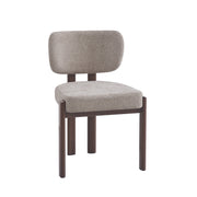 CHAISE BAGUETTE PIEDS NOYER