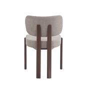 CHAISE BAGUETTE PIEDS NOYER