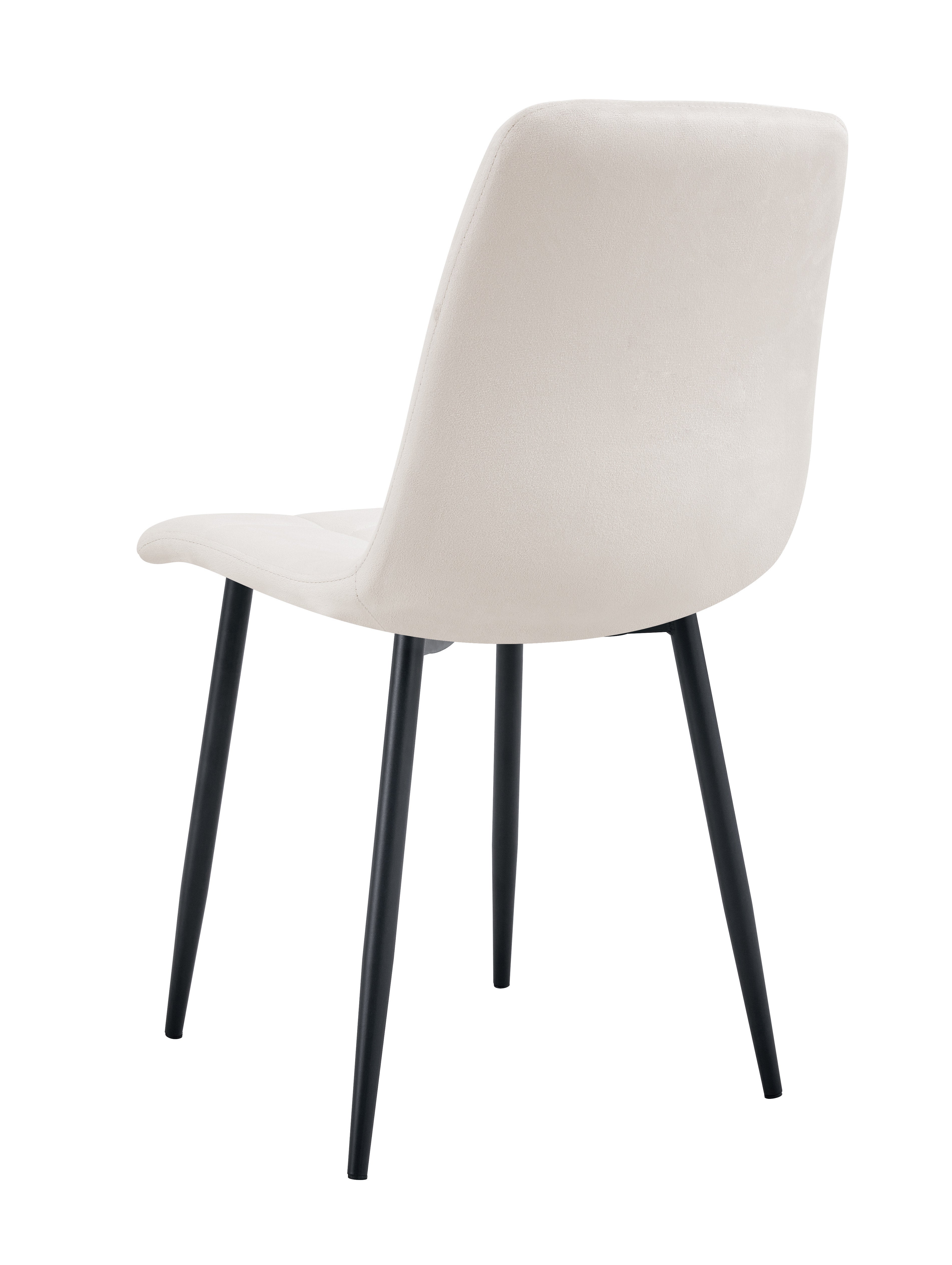 CHAISE ELISA BEIGE / PIEDS NOIR