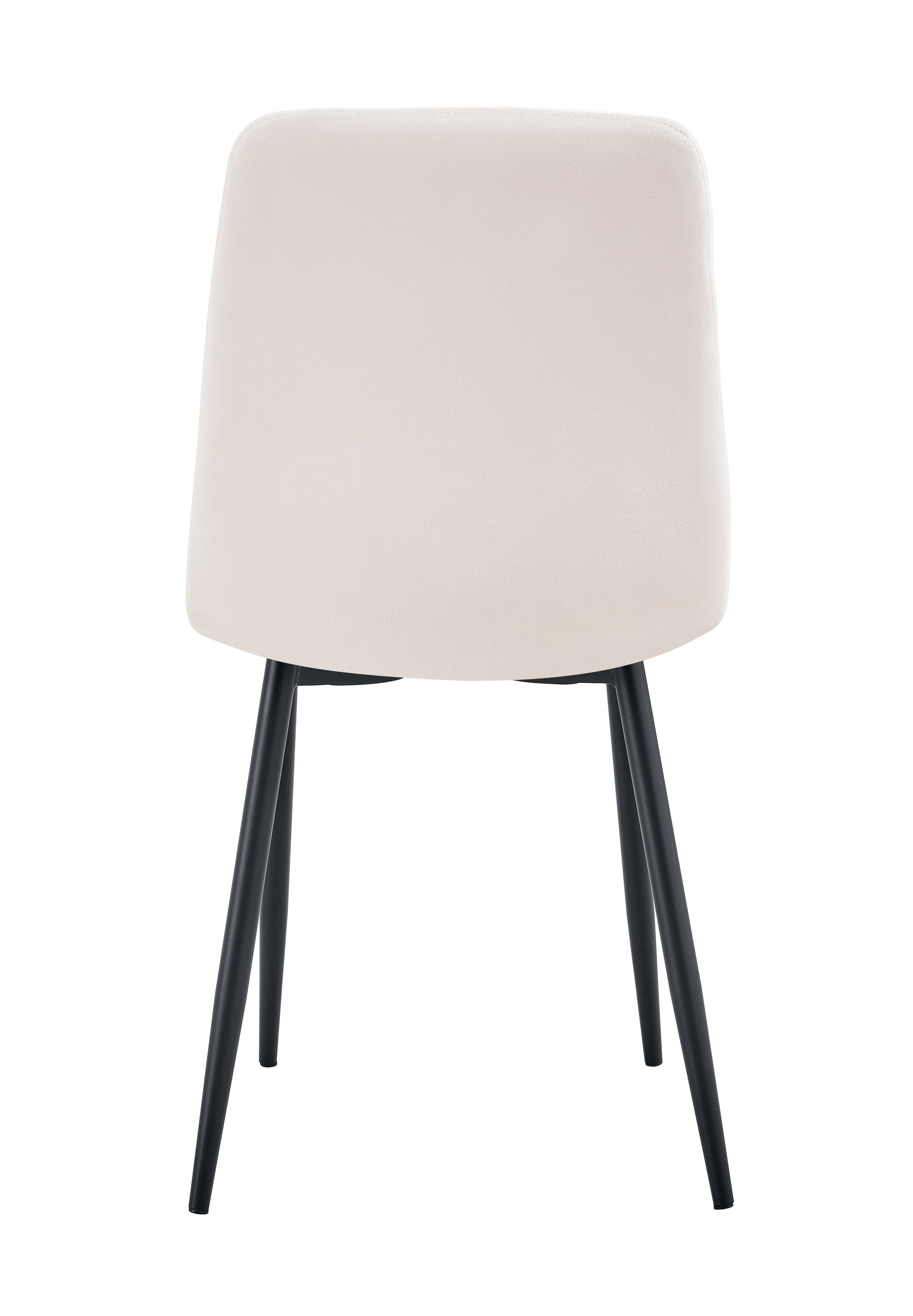 CHAISE ELISA BEIGE / PIEDS NOIR