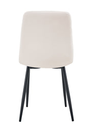 CHAISE ELISA BEIGE / PIEDS NOIR