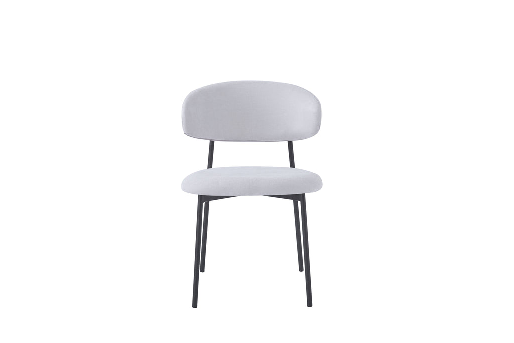 CHAISE LULU BEIGE / PIEDS NOIR