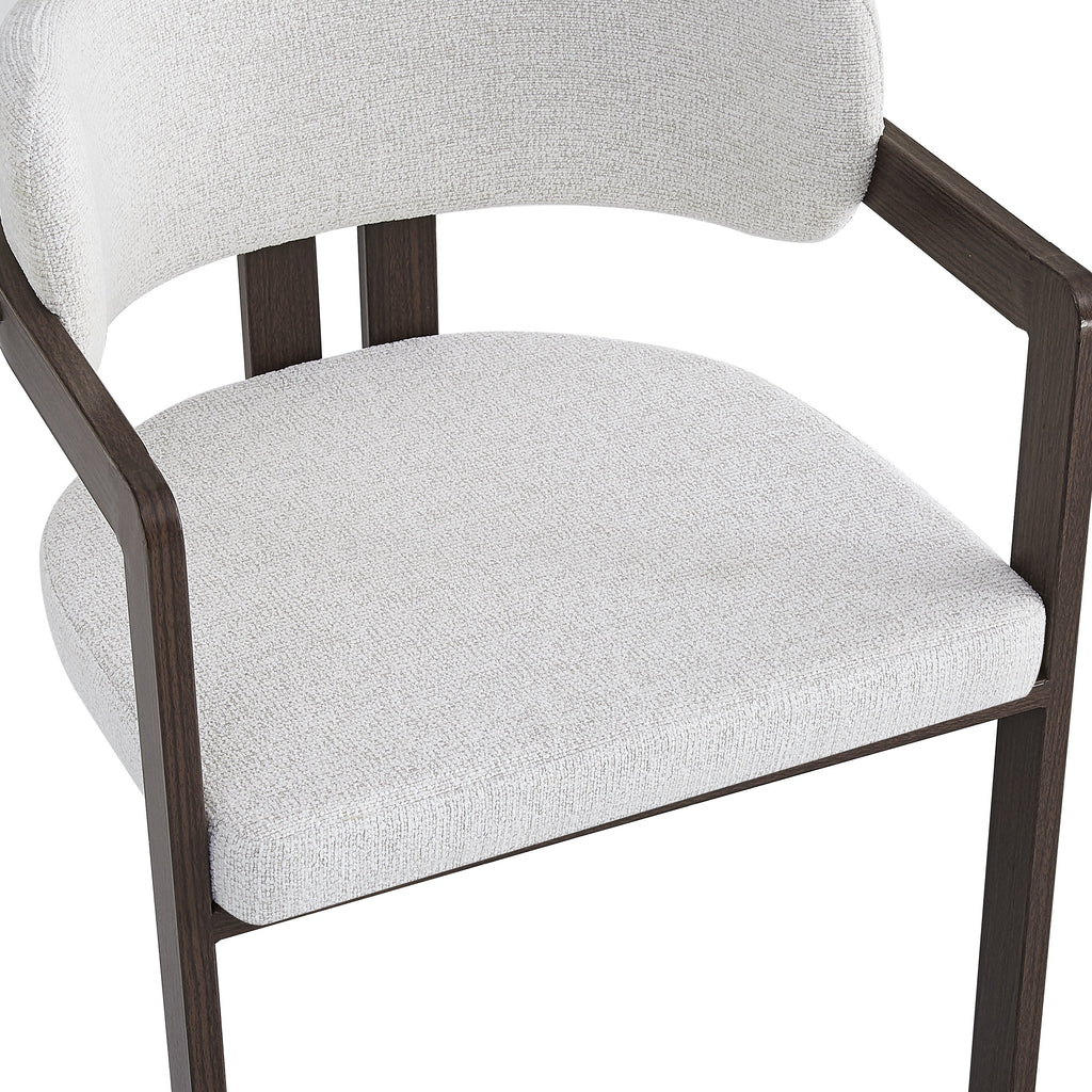 CHAISE MELLOW BEIGE / PIEDS NOYER