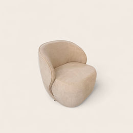 FAUTEUIL ELSA TAUPE