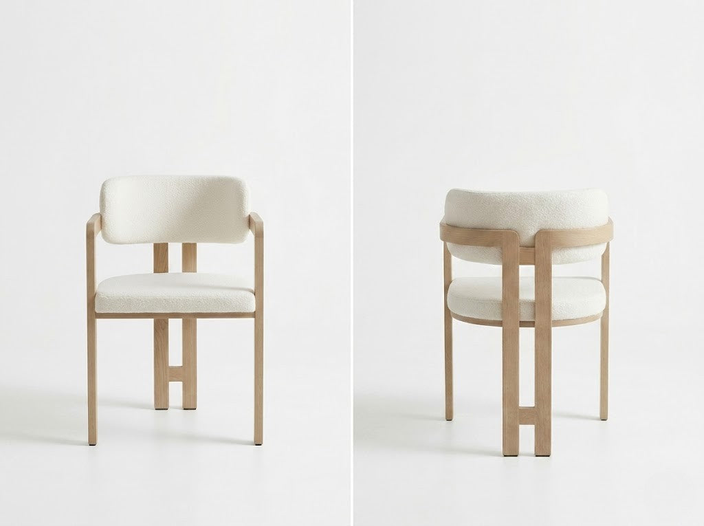 CHAISE KELIA - LOT DE 2