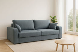 CANAPÉ 3 PLACES ANKE GRIS