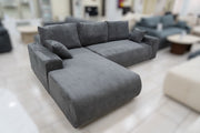 CANAPÉ D'ANGLE HONOLULU GRIS