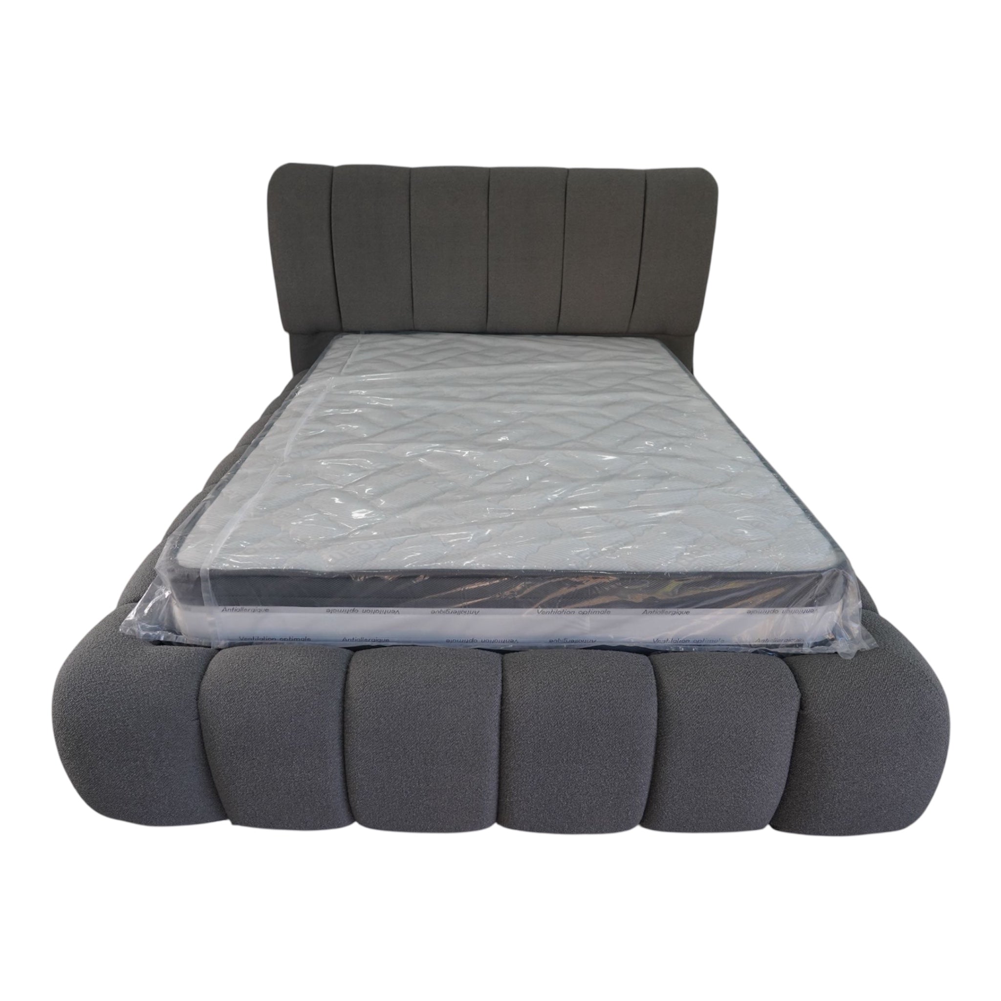 LIT COFFRE BUBBLE GRIS
