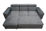 CANAPÉ D'ANGLE ARIZONA GRIS