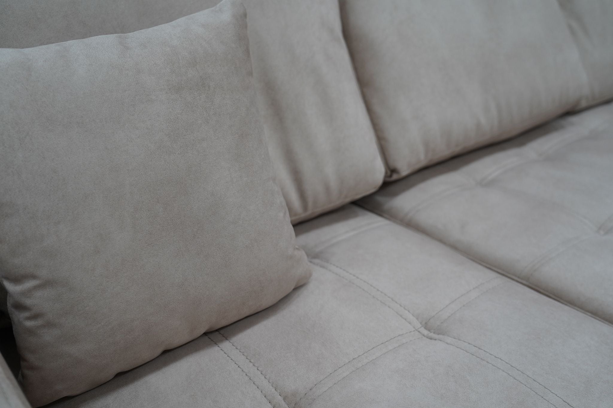 CANAPÉ D'ANGLE RÉVERSIBLE FARO BEIGE