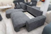 CANAPÉ D'ANGLE HONOLULU GRIS