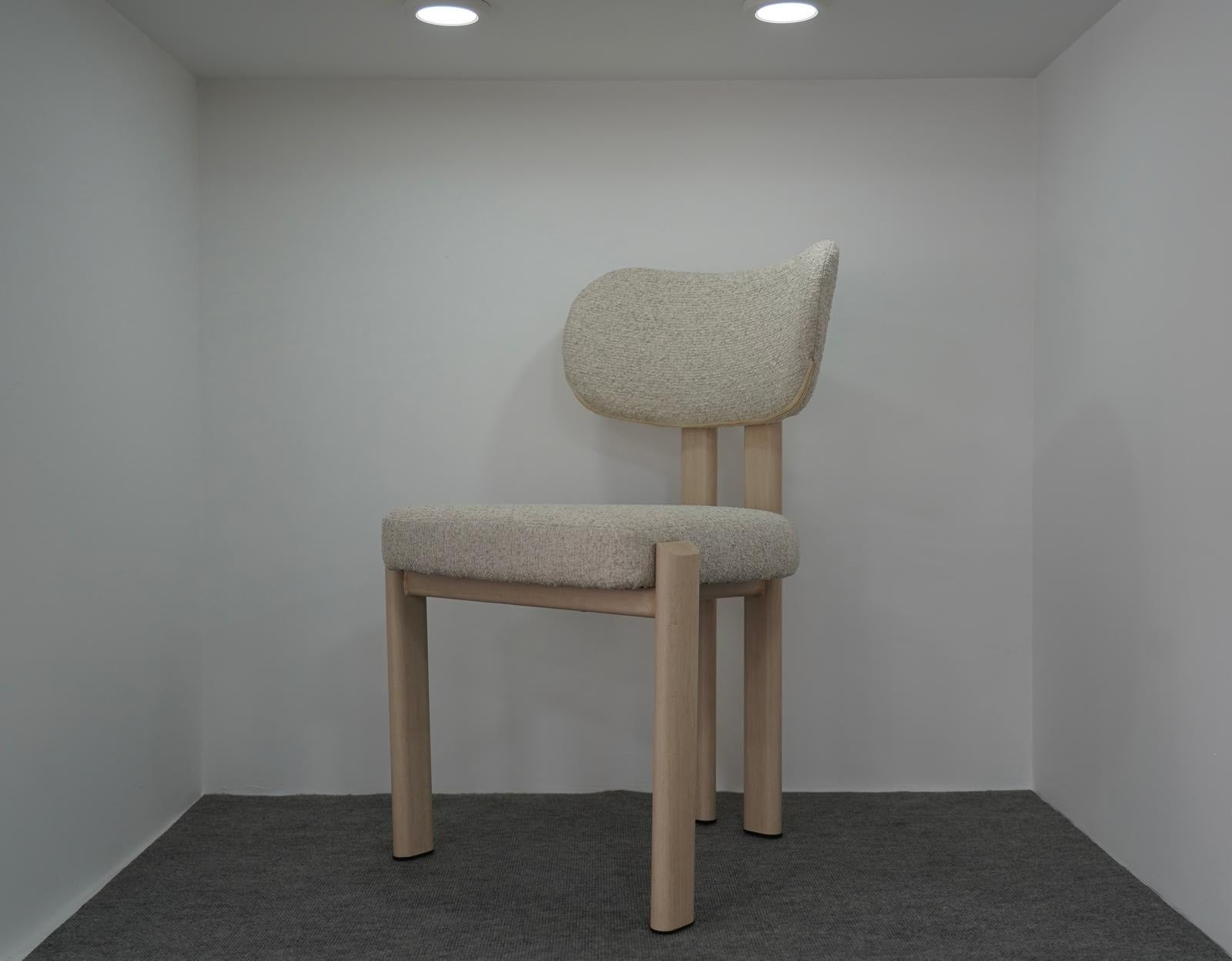 CHAISE HERA PIEDS BOIS CLAIR