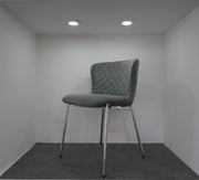 CHAISE JENA PIEDS ARGENTÉ