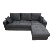 CANAPÉ D'ANGLE RÉVERSIBLE FARO GRIS