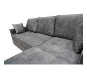 CANAPÉ D'ANGLE RÉVERSIBLE FARO GRIS