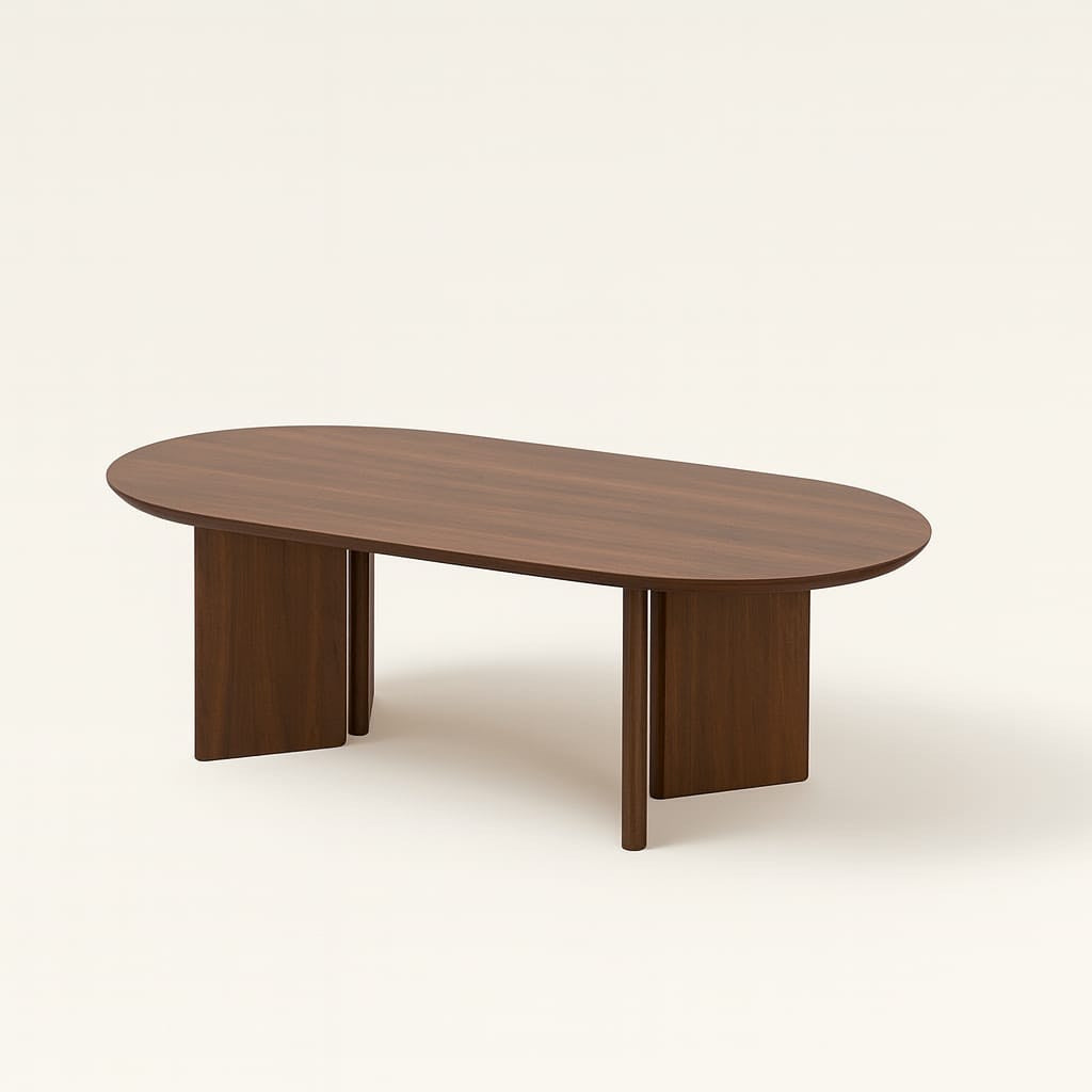 TABLE BASSE AMBRE EFFET NOYER