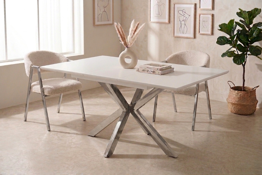 TABLE REPAS EXTENSIBLE SILVIA BLANC