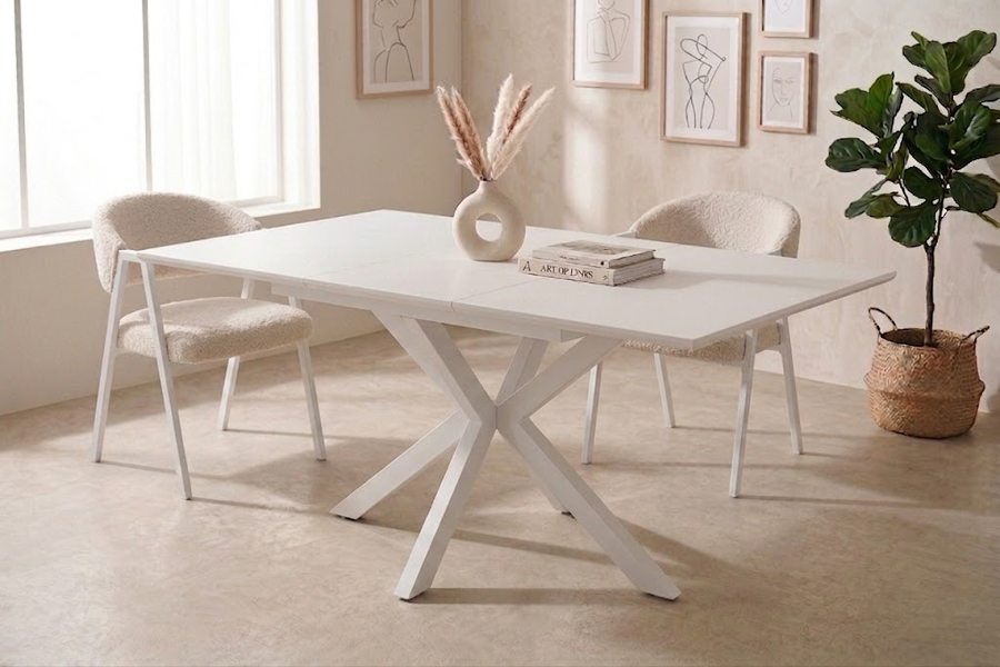 TABLE REPAS EXTENSIBLE SILVIA BLANC