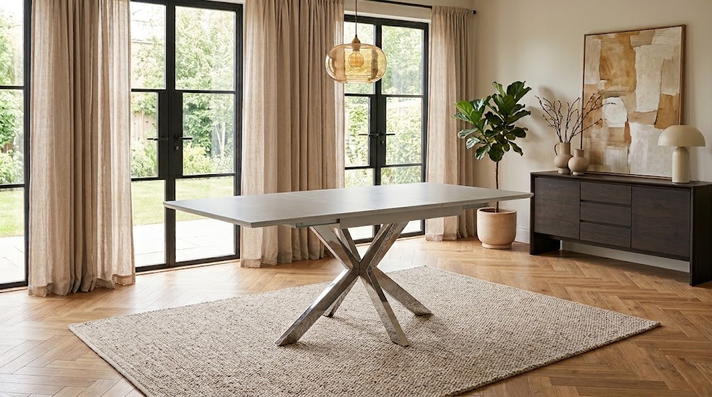 TABLE REPAS EXTENSIBLE SILVIA BLANC