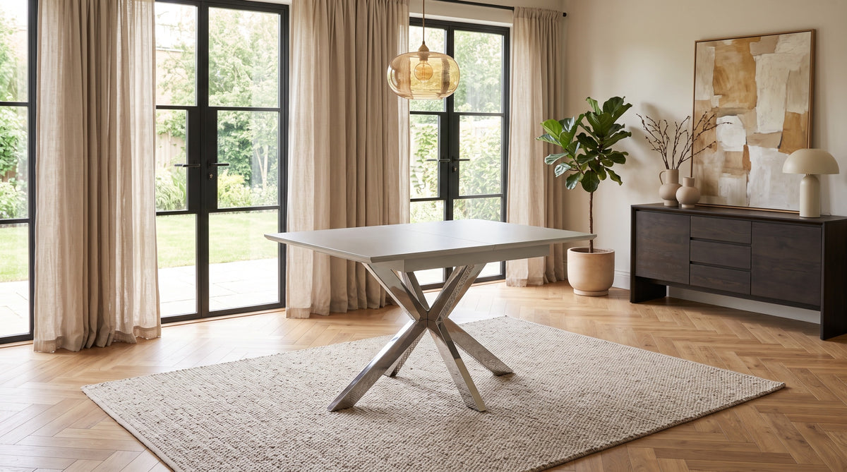 TABLE REPAS EXTENSIBLE SILVIA BLANC