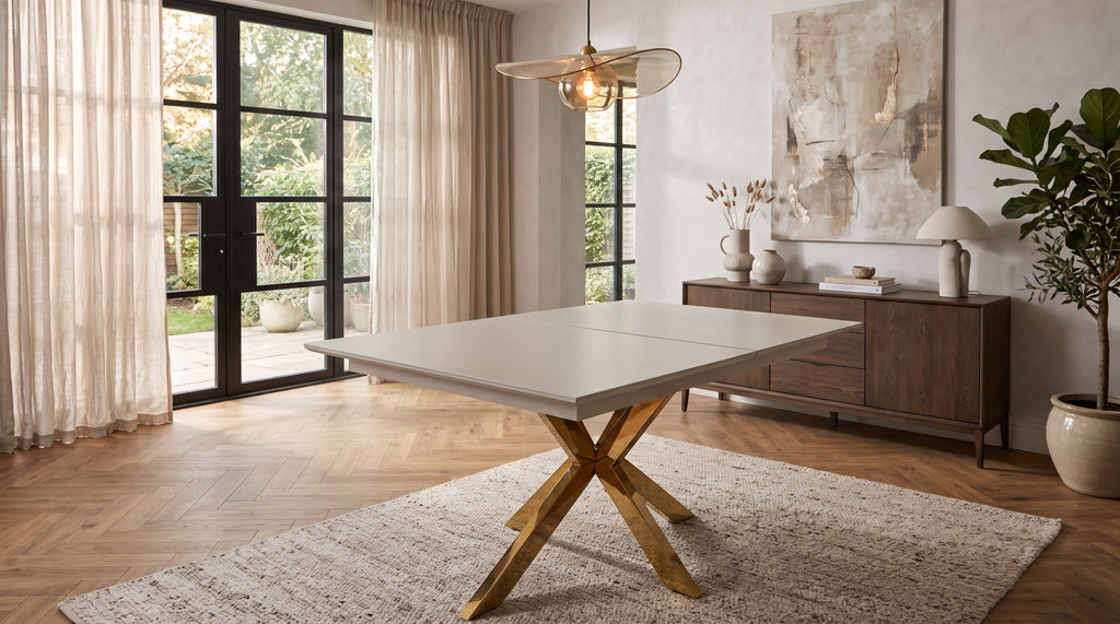 TABLE REPAS EXTENSIBLE SILVIA BLANC