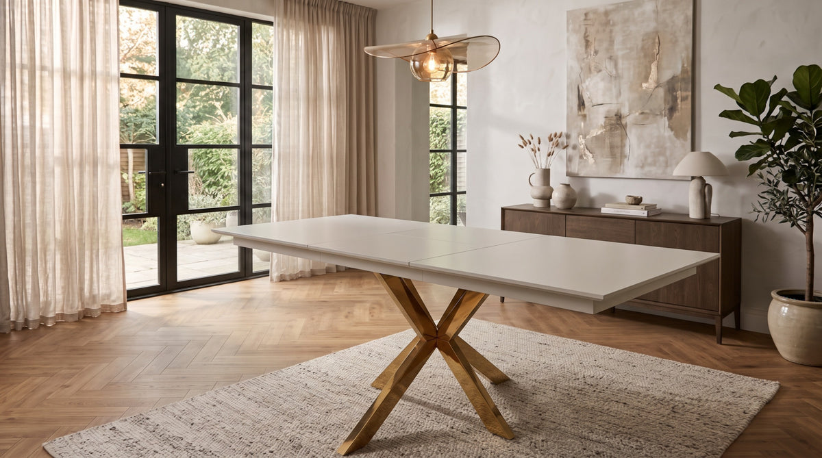 TABLE REPAS EXTENSIBLE SILVIA BLANC