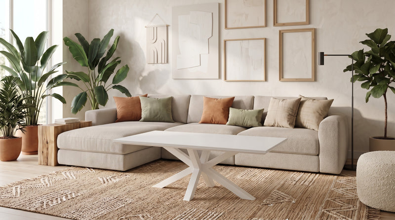 TABLE BASSE SILVIA BLANC