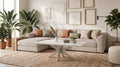 TABLE BASSE SILVIA BLANC