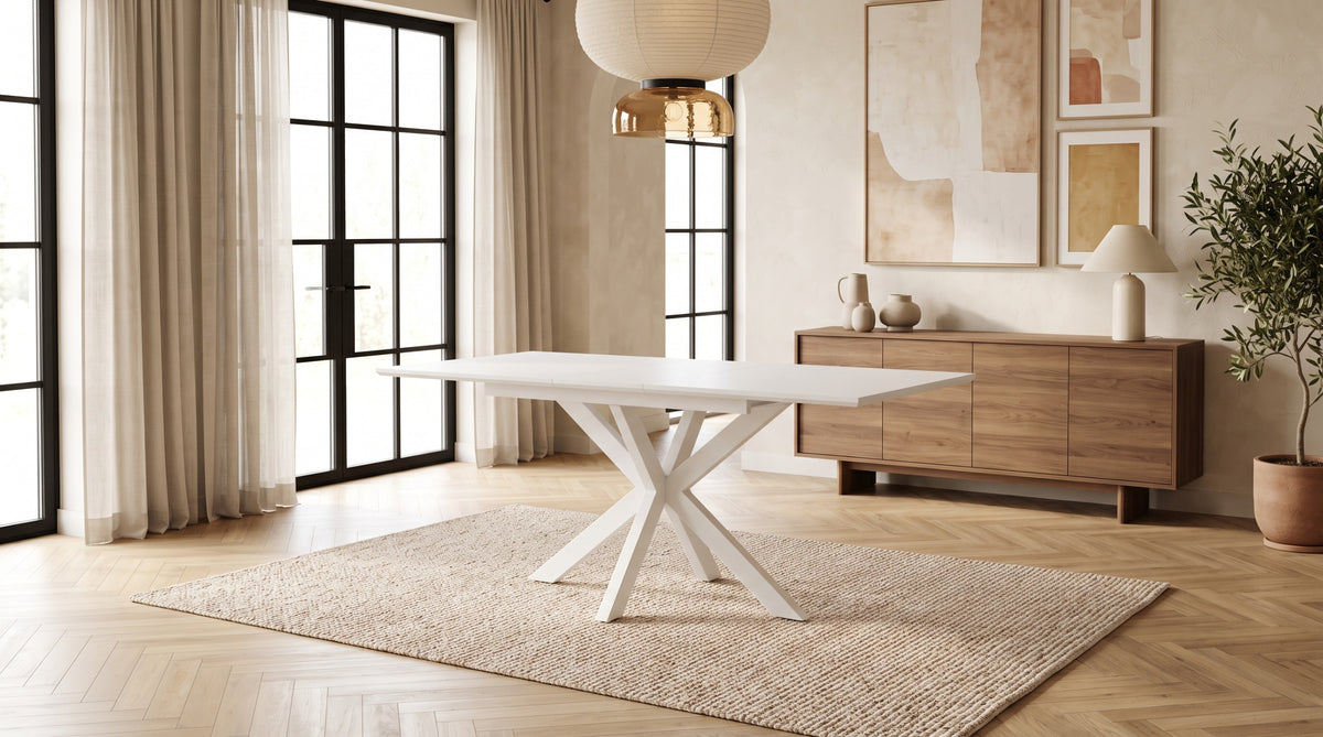 TABLE REPAS EXTENSIBLE SILVIA BLANC