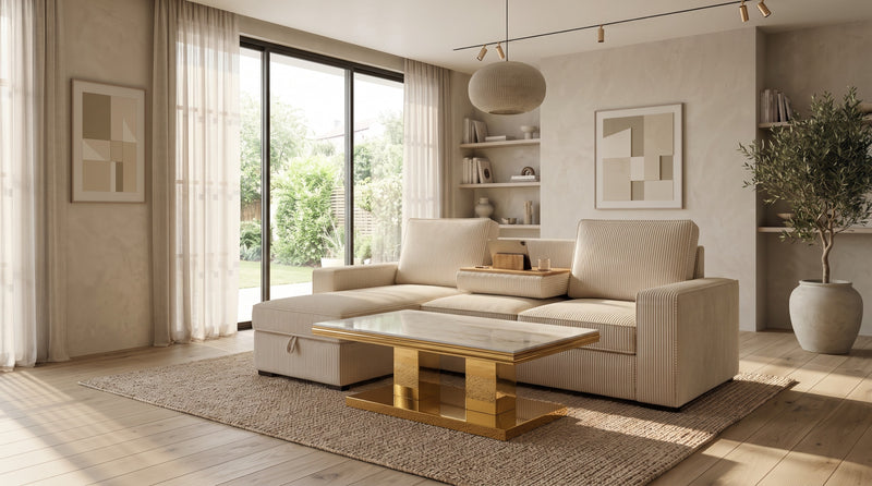 TABLE BASSE VERSUS EFFET MARBRÉ