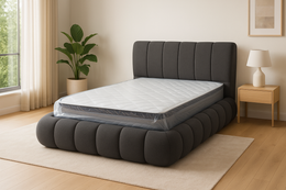 LIT COFFRE BUBBLE GRIS