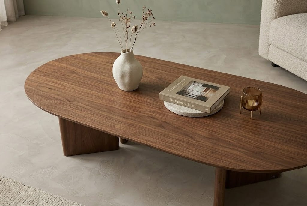 TABLE BASSE AMBRE EFFET NOYER