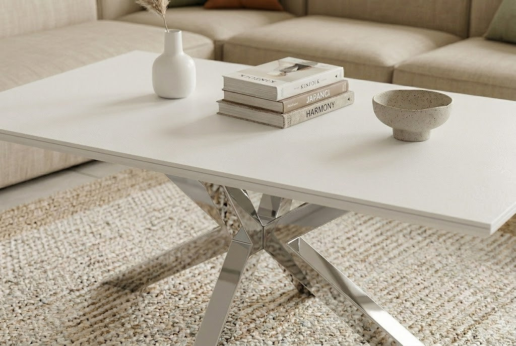 TABLE BASSE SILVIA BLANC