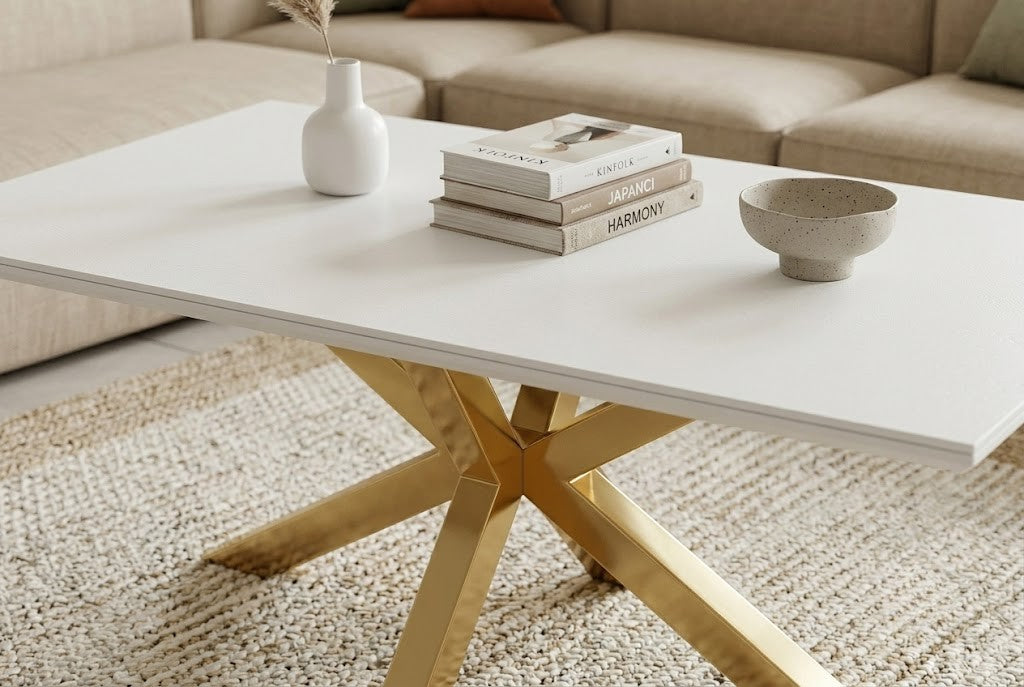TABLE BASSE SILVIA BLANC