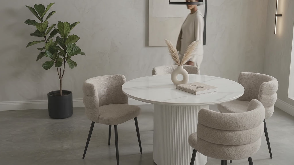 PACK MILANO - TABLE REPAS + 4 CHAISES