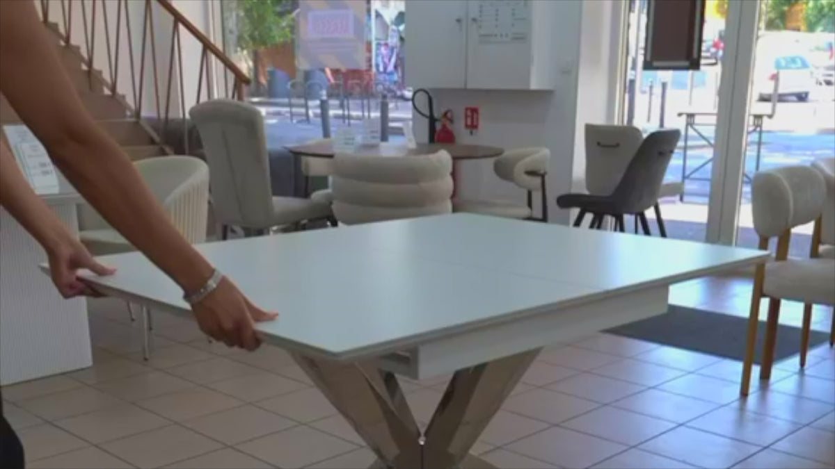 TABLE REPAS EXTENSIBLE SILVIA BLANC